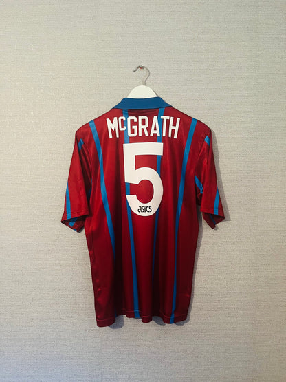 Aston Villa home football shirt 1993/95 McGrath Medium