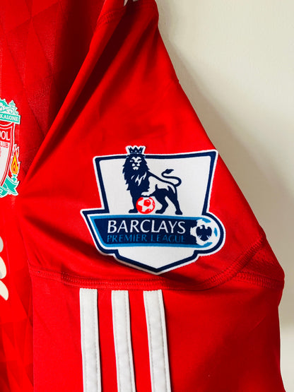 Liverpool home football shirt 2010/12 Gerrard XL