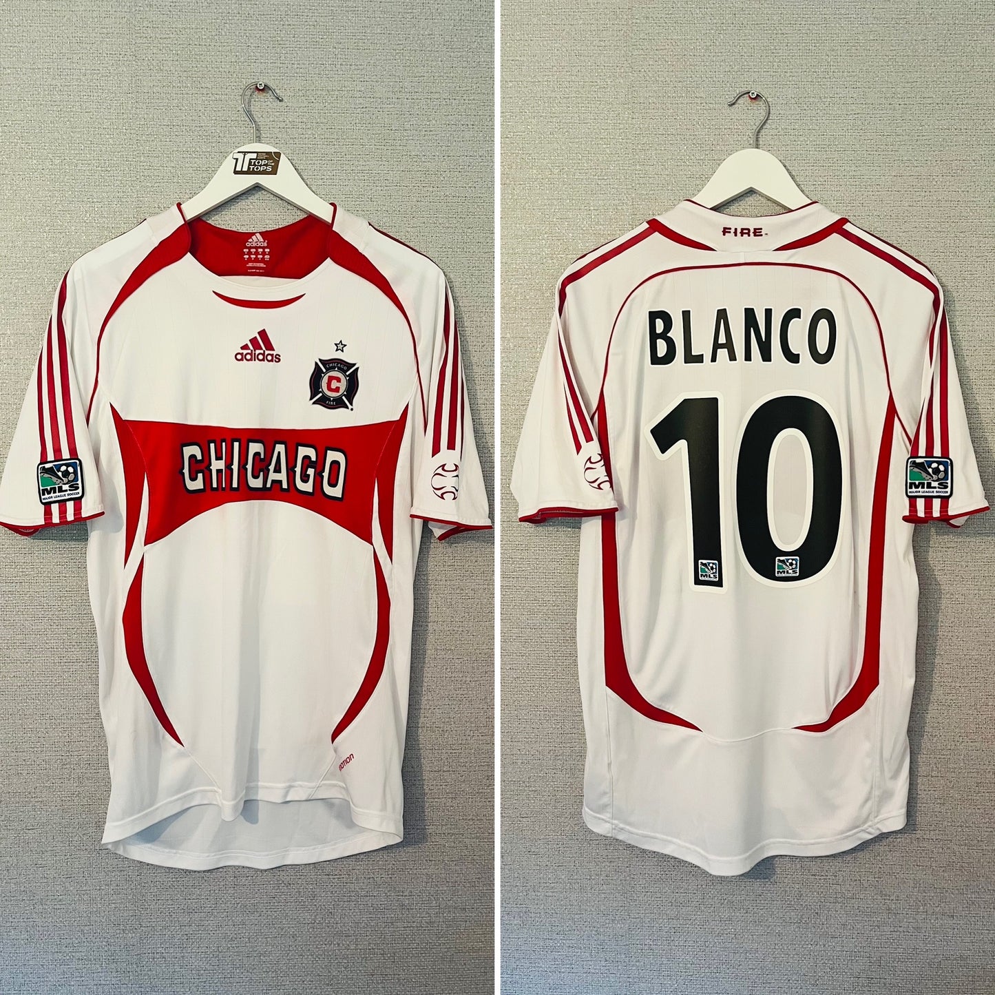 Chicago Fire away football shirt
2006/07 Blanco Medium