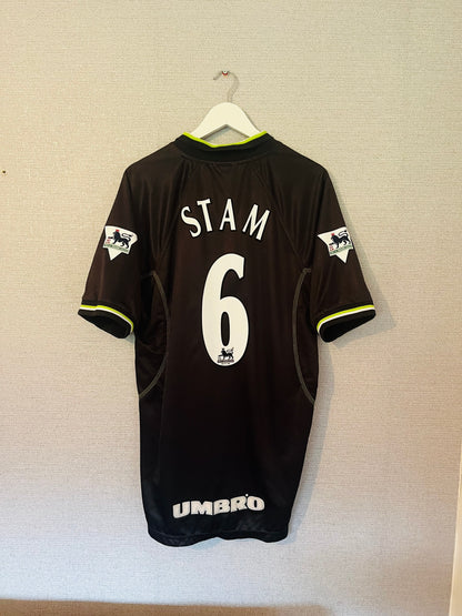 Manchester United third football shirt 1998/99 Stam XL