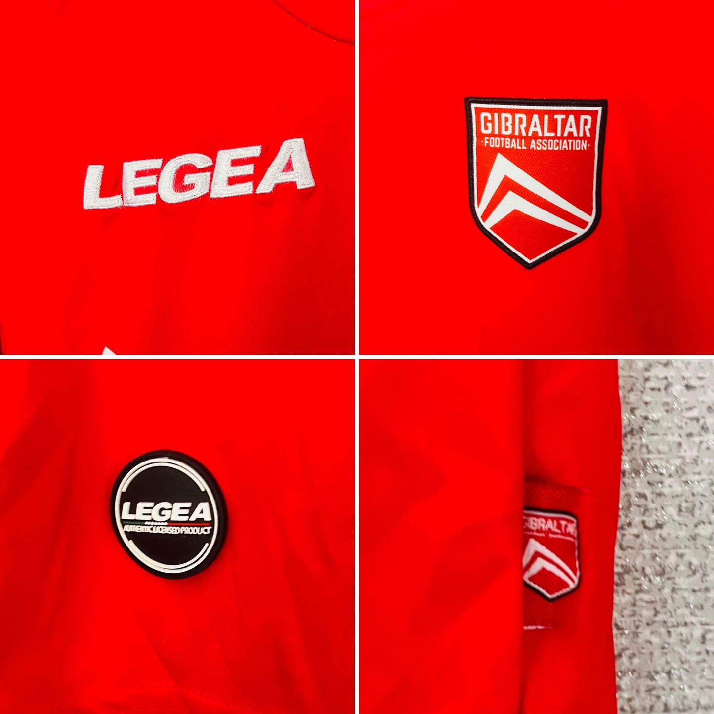 Gibraltar home football shirt 2020/21 Medium