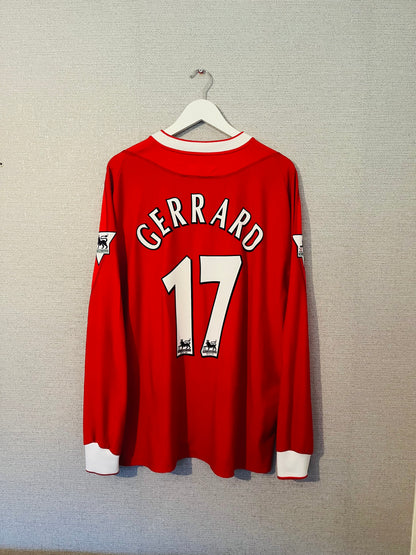 Liverpool home football shirt
2002/04 Gerrard XXL
