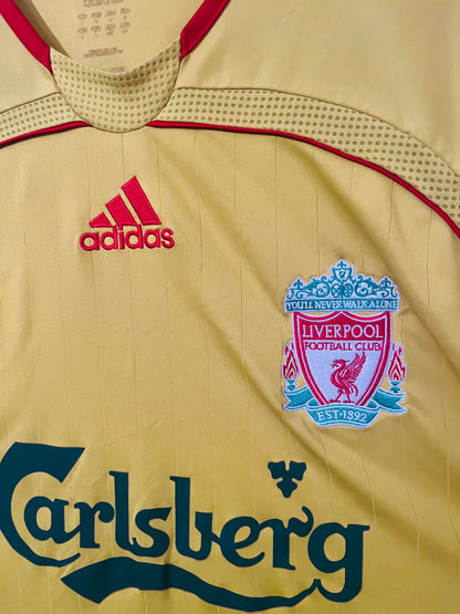 Liverpool away football shirt 2006/07 Gerrard Large