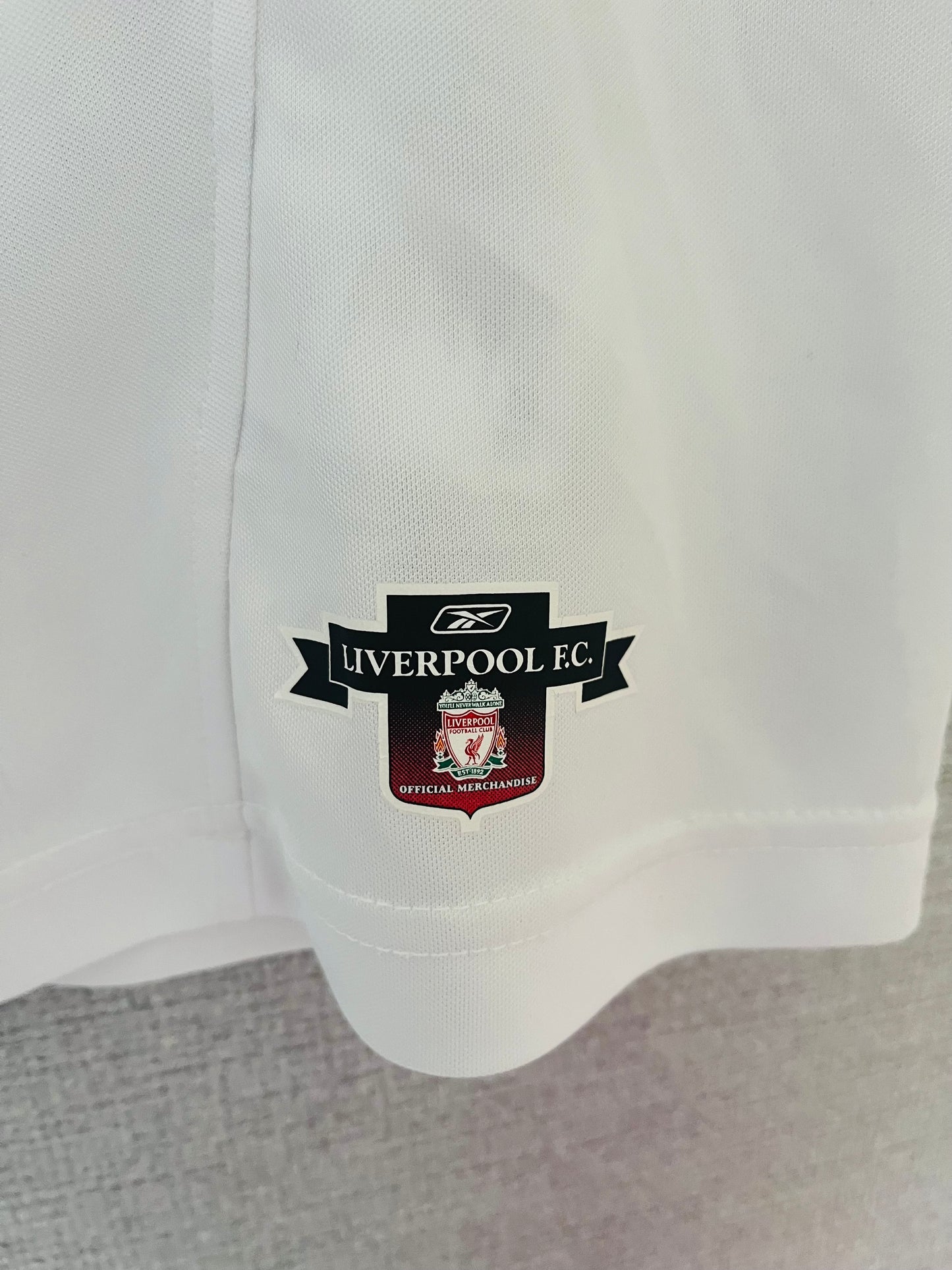 Liverpool third football shirt 2004/05 Alonso Medium