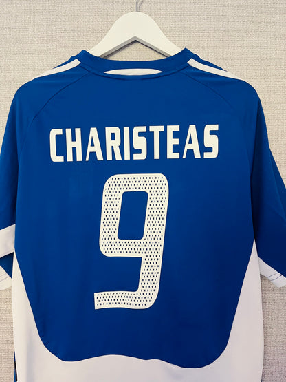 Greece home football shirt
Euro 2004 Charisteas Large