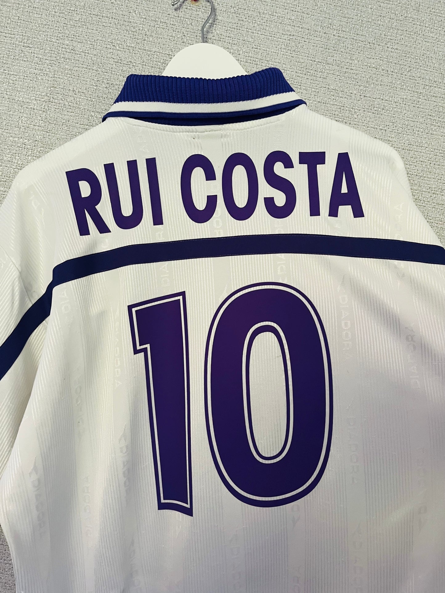 Fiorentina away football shirt 2000/01 Rui Costa XL