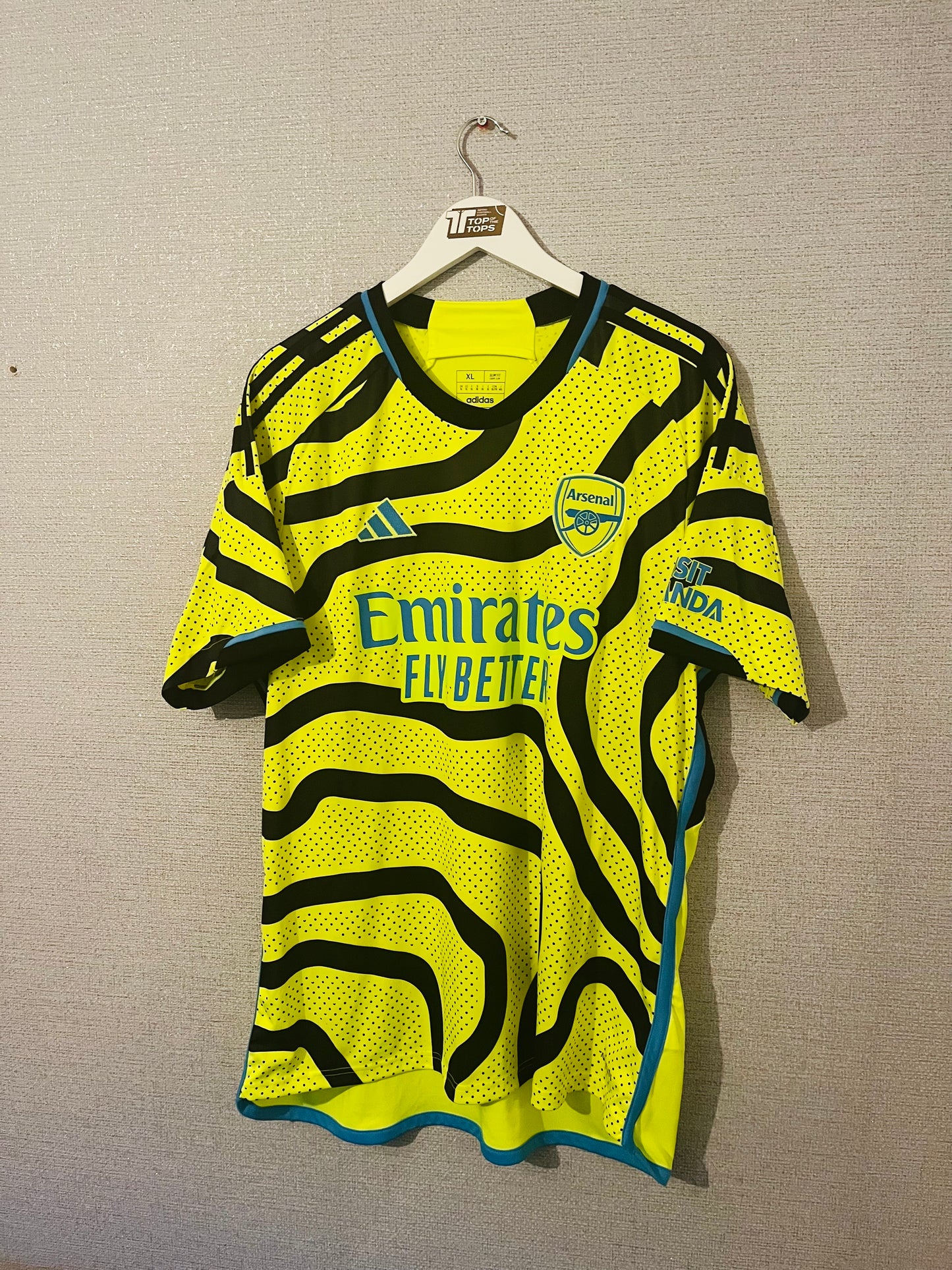 Arsenal away football shirt 2023/24 Odegaard XL
