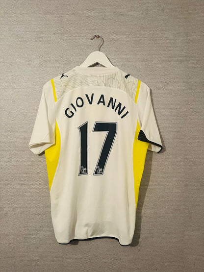 Tottenham Hotspur home football shirt 2009/10 Dos Santos Medium