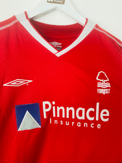 Nottingham Forest home football shirt 2002/03 Johnson XXL