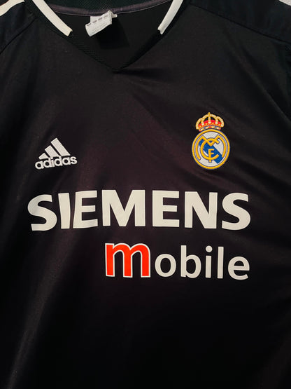 Real Madrid away football shirt 2004/05 Zidane XL