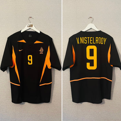 Holland Netherlands away football shirt 2002/04 Van Nistelrooy Medium