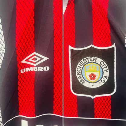 Manchester City away football shirt 1994/96 XL