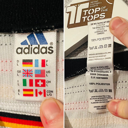 Germany home football shirt 1998/2000 Klinsmann Large