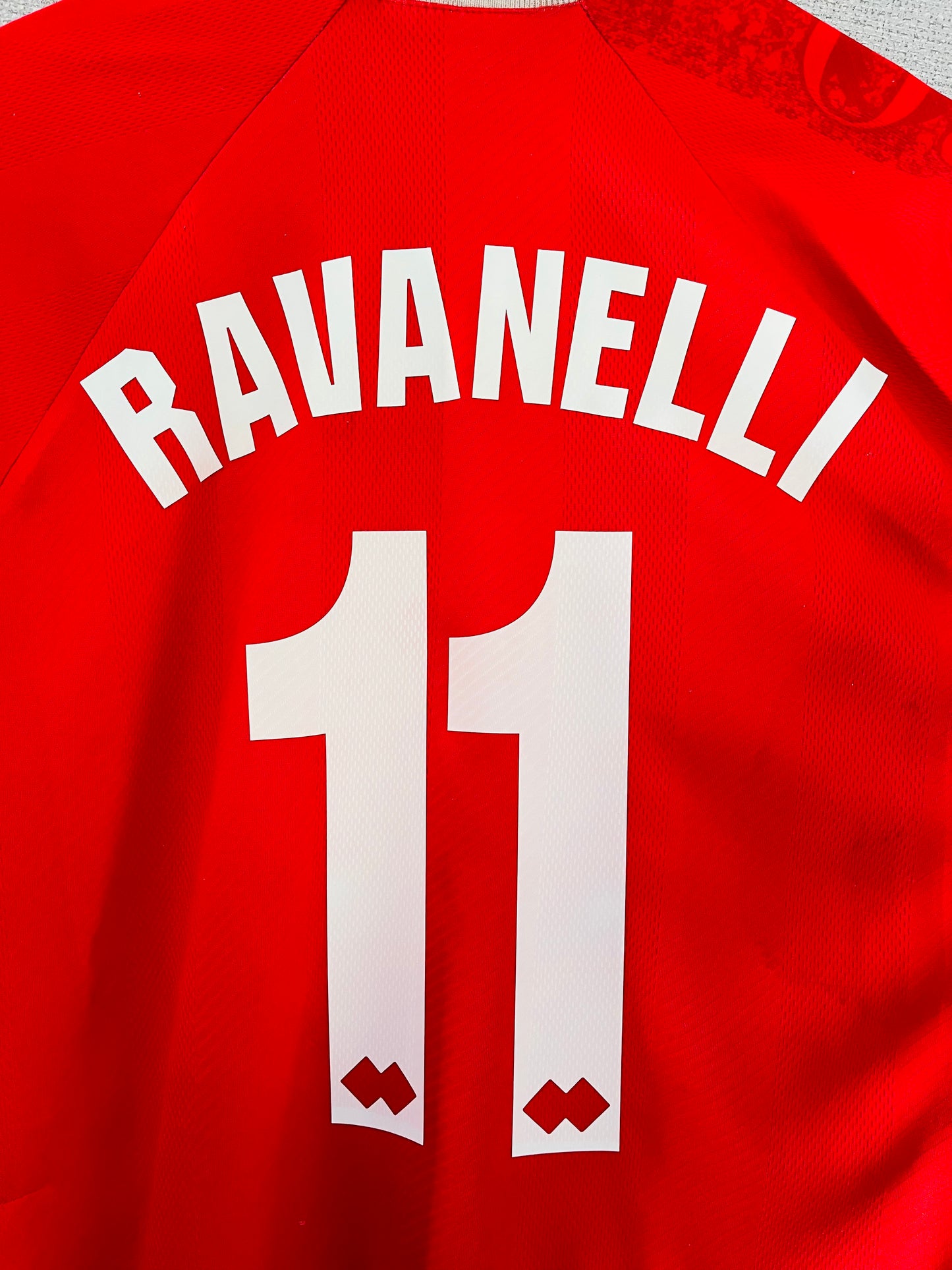 Middlesbrough home football shirt 1996/97 Ravanelli Large