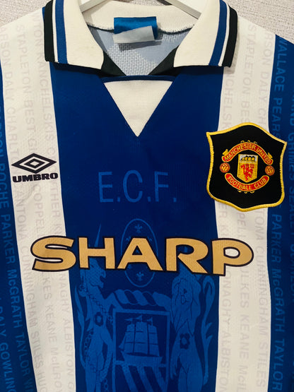 Manchester United third football shirt 1994/95 Cantona Large