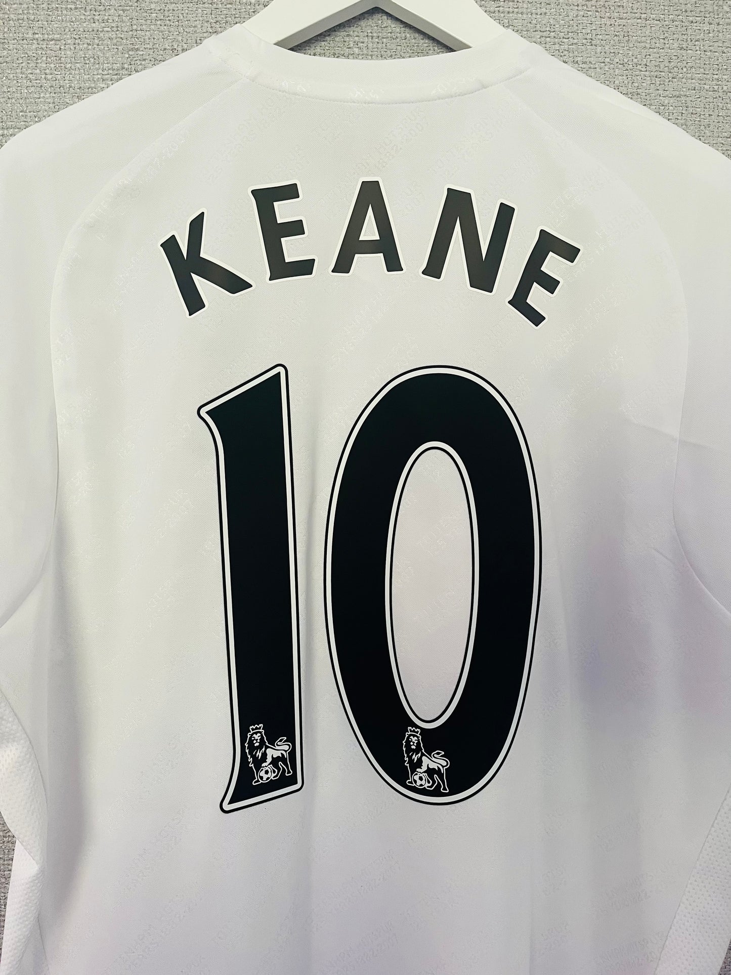 Tottenham Hotspur home football shirt 2007/08 Keane XL