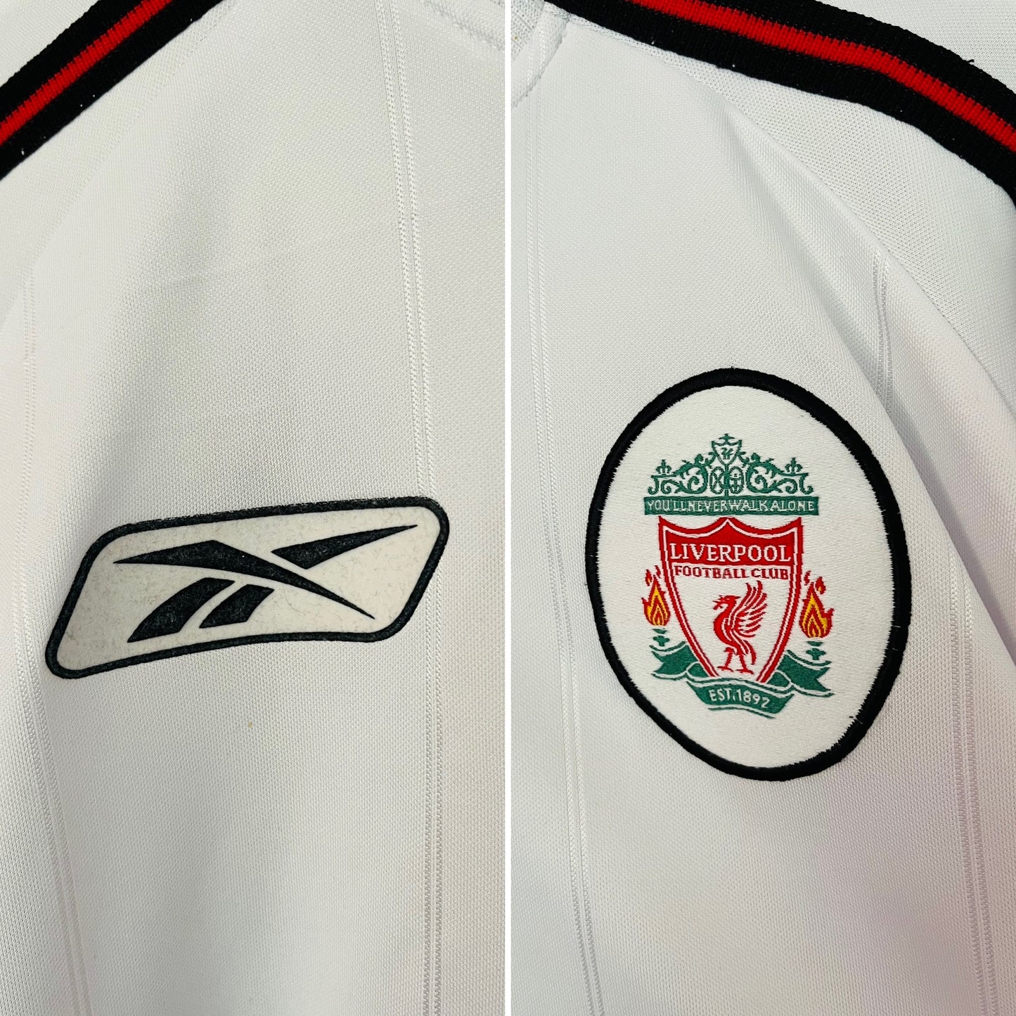 Liverpool away football shirt 2003/04 Kewell Large