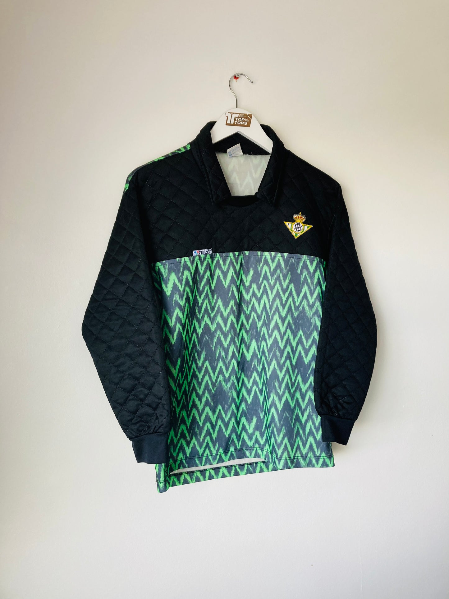 Real Betis goalkeeper football shirt 1990s Small