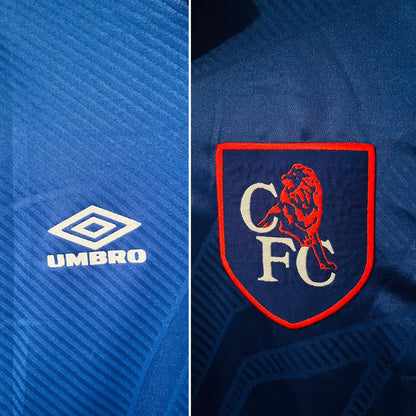 Chelsea home football shirt 1993/94 Peacock Medium