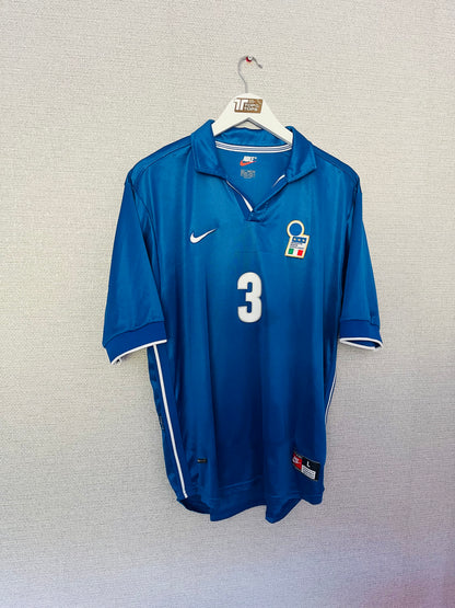 Italy home football shirt W/C 1998 Maldini large