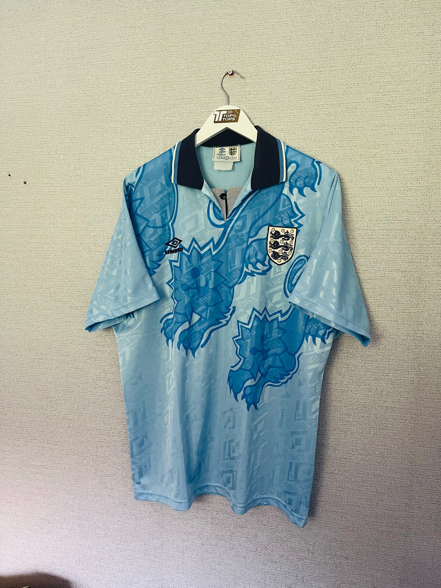 England third football shirt 1992/93 XL