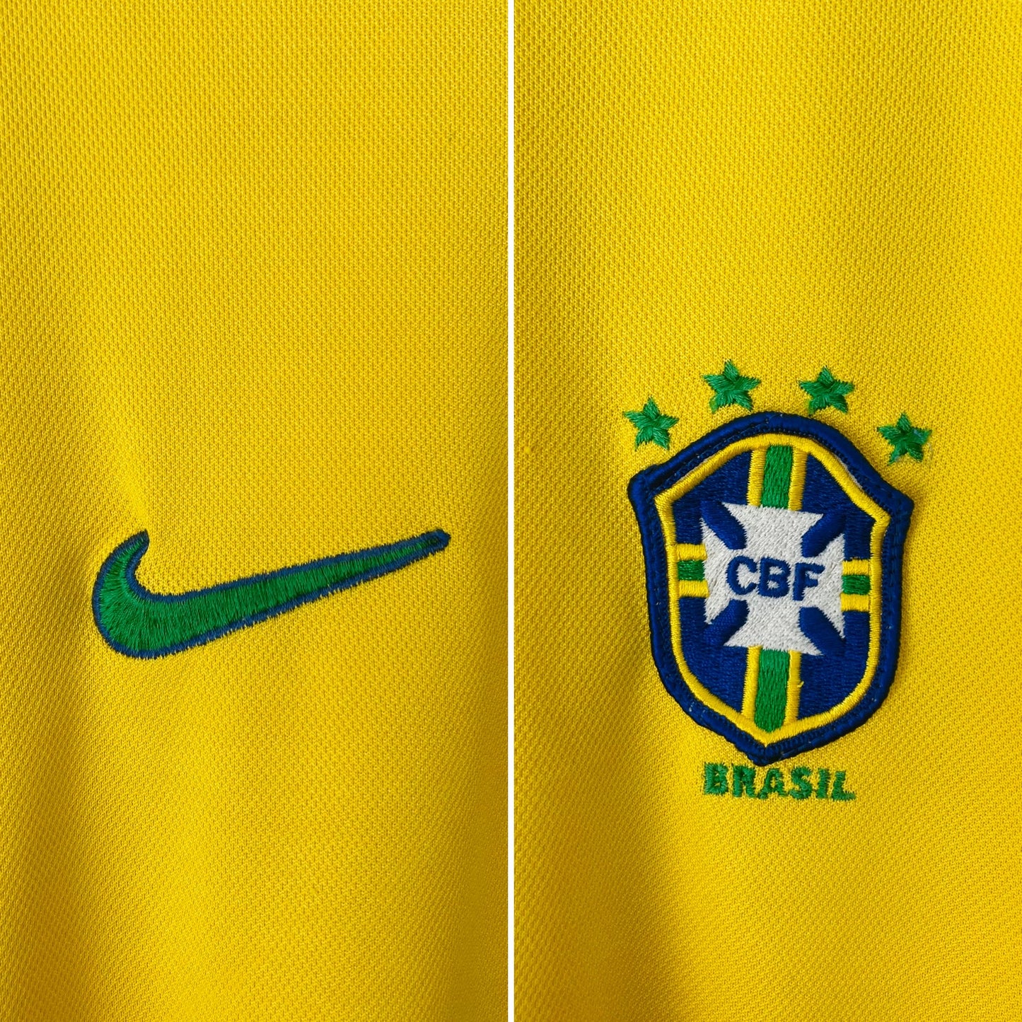 Brazil home football shirt         W/C 1998 Ronaldo Large