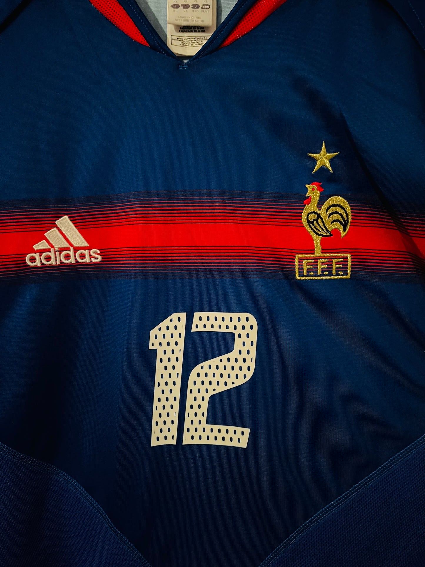 France home football shirt Euro 2004 Henry XL