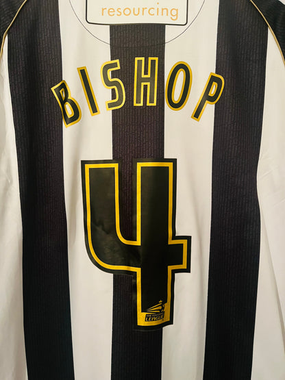 Notts County home football shirt 2012/13 Bishop Medium