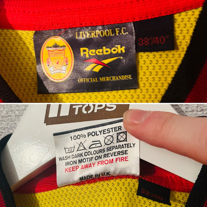 Liverpool away football shirt 1997/99 Berger Medium