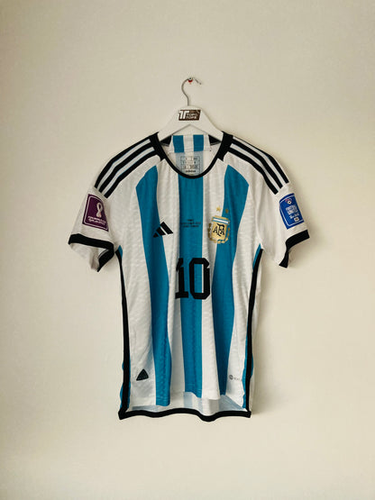 Argentina home football shirt heat rdy Messi 2022