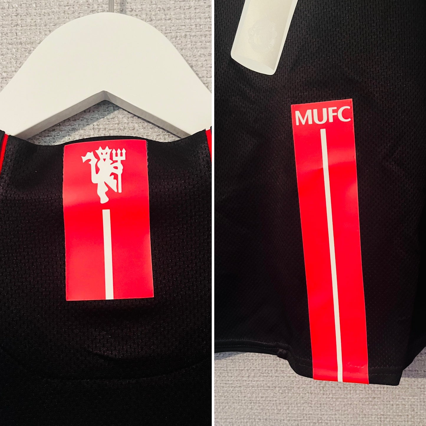 Manchester United away football shirt 2007/08 CR7 Medium