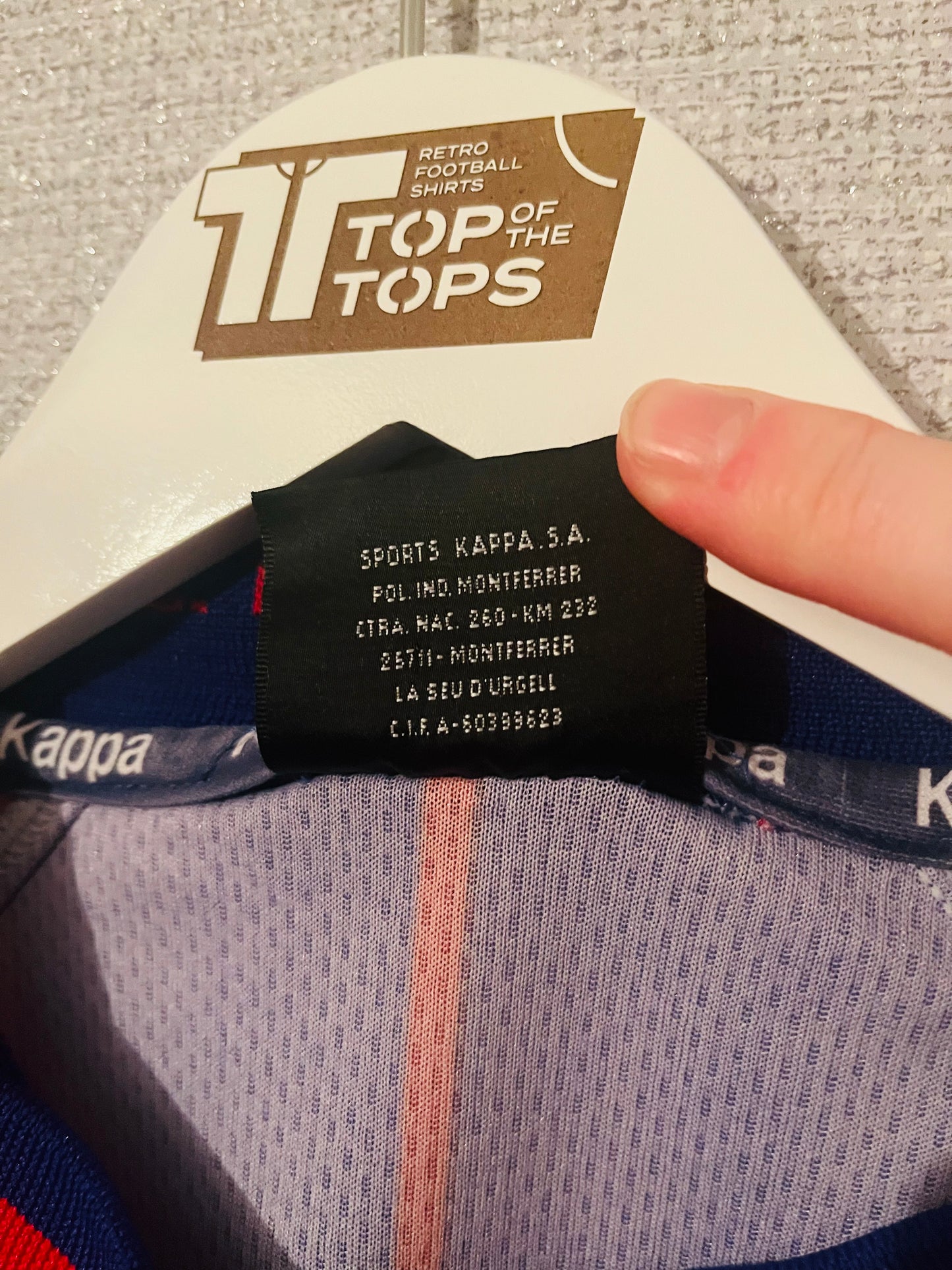 Barcelona home football shirt
1997/98 Rivaldo Medium