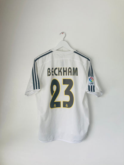 Real Madrid home football shirt 2003/04 Beckham Medium