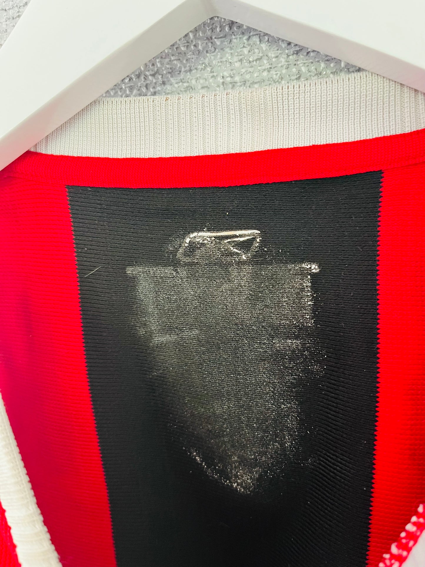 Manchester City away football shirt 2003/04 L/S Wright-Phillips 
Large