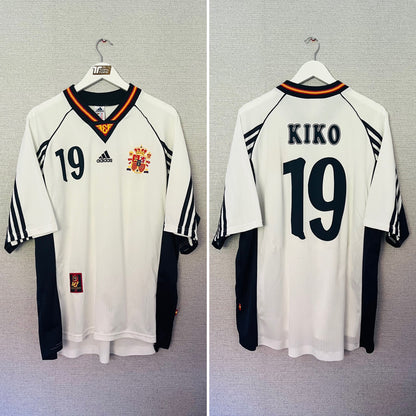 Spain away football shirt
W/C 1998 Kiko XL