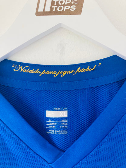 Brazil away football shirt 2008/10 Ronaldinho XL