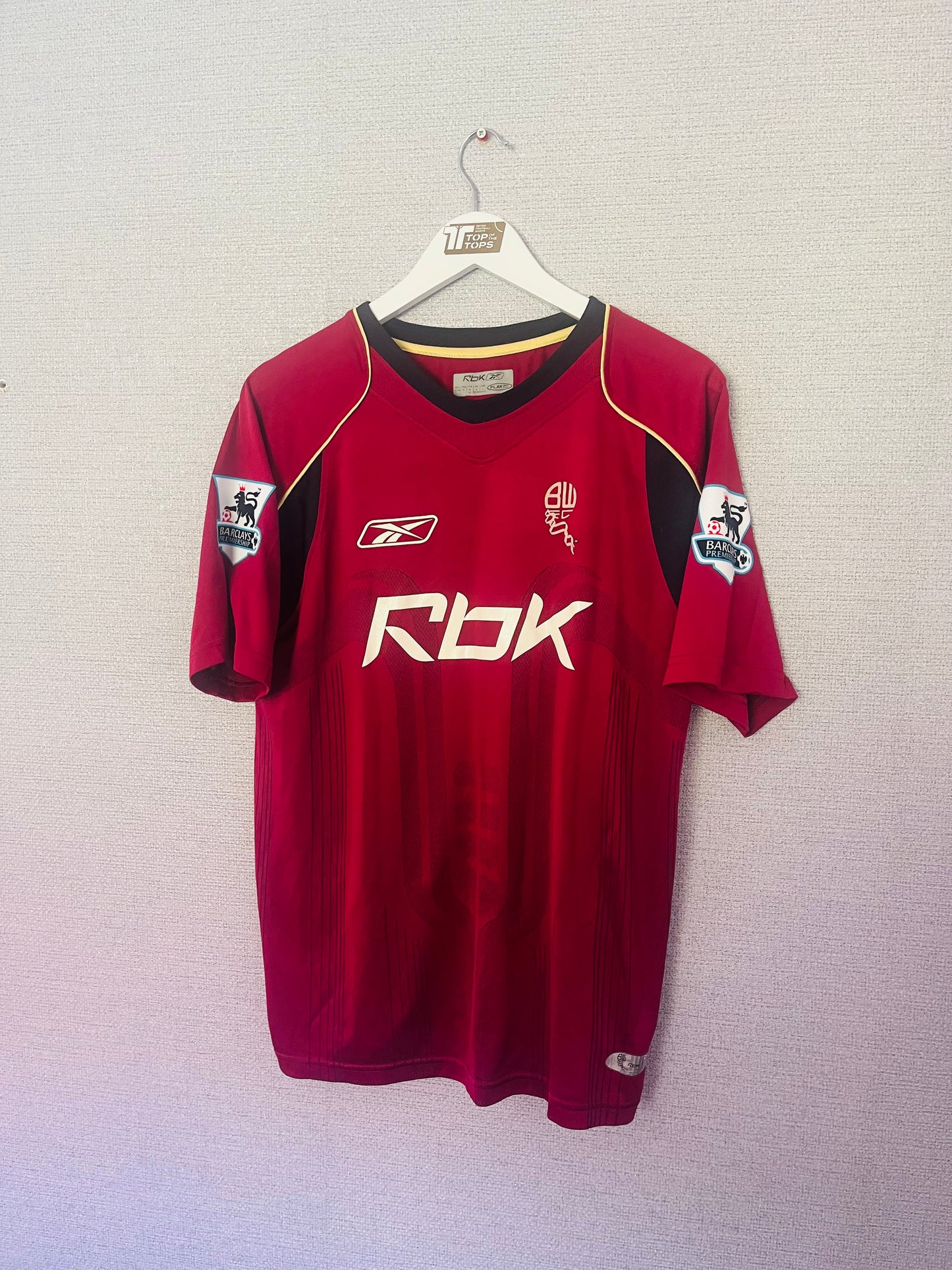 Bolton Wanderers away football shirt 2006/08 Campo Medium