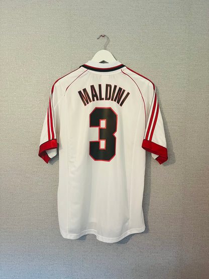 AC Milan away football shirt 1998/2000 Maldini Medium