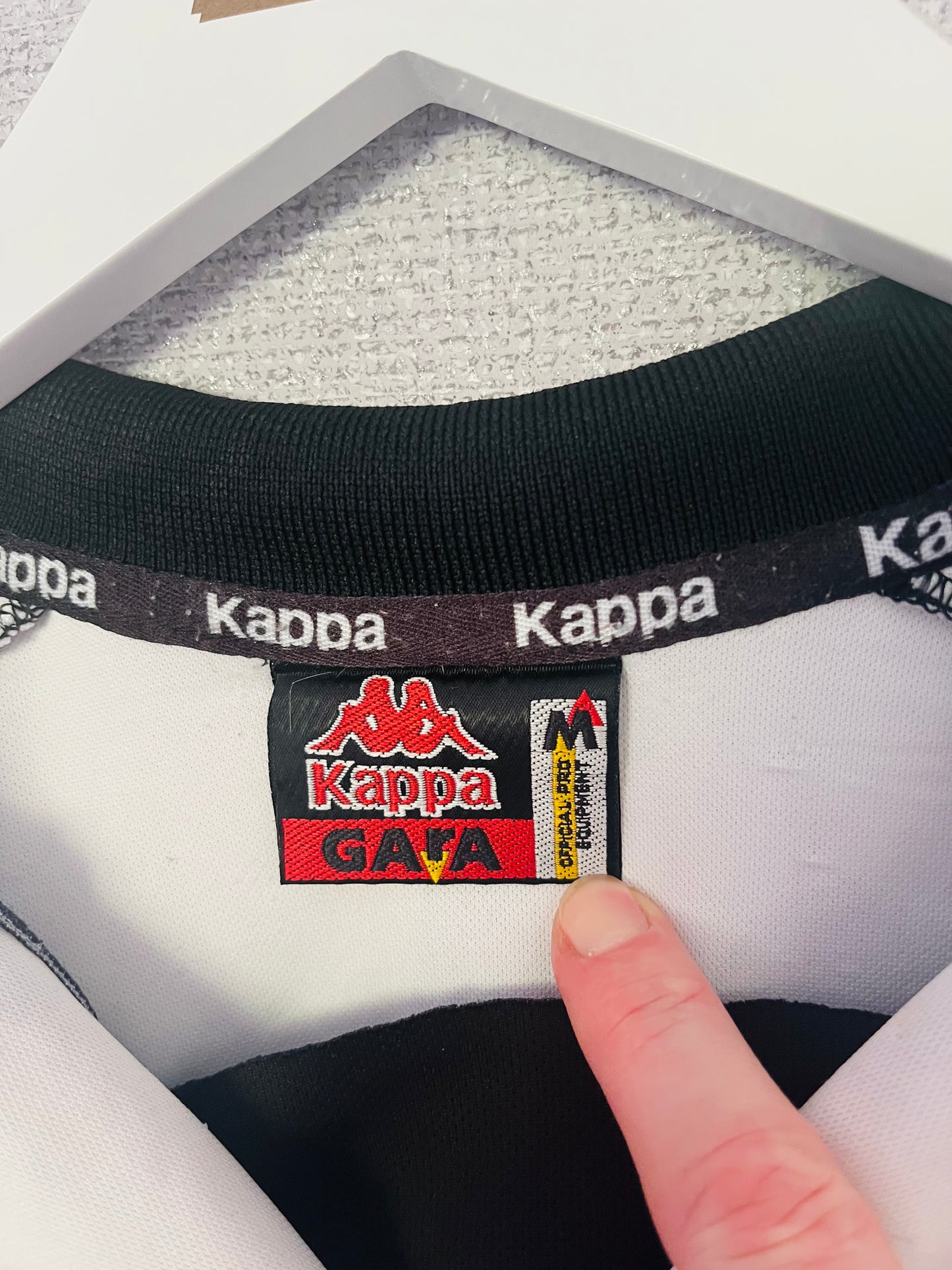 Juventus home football shirt 1997/98 Zidane Medium