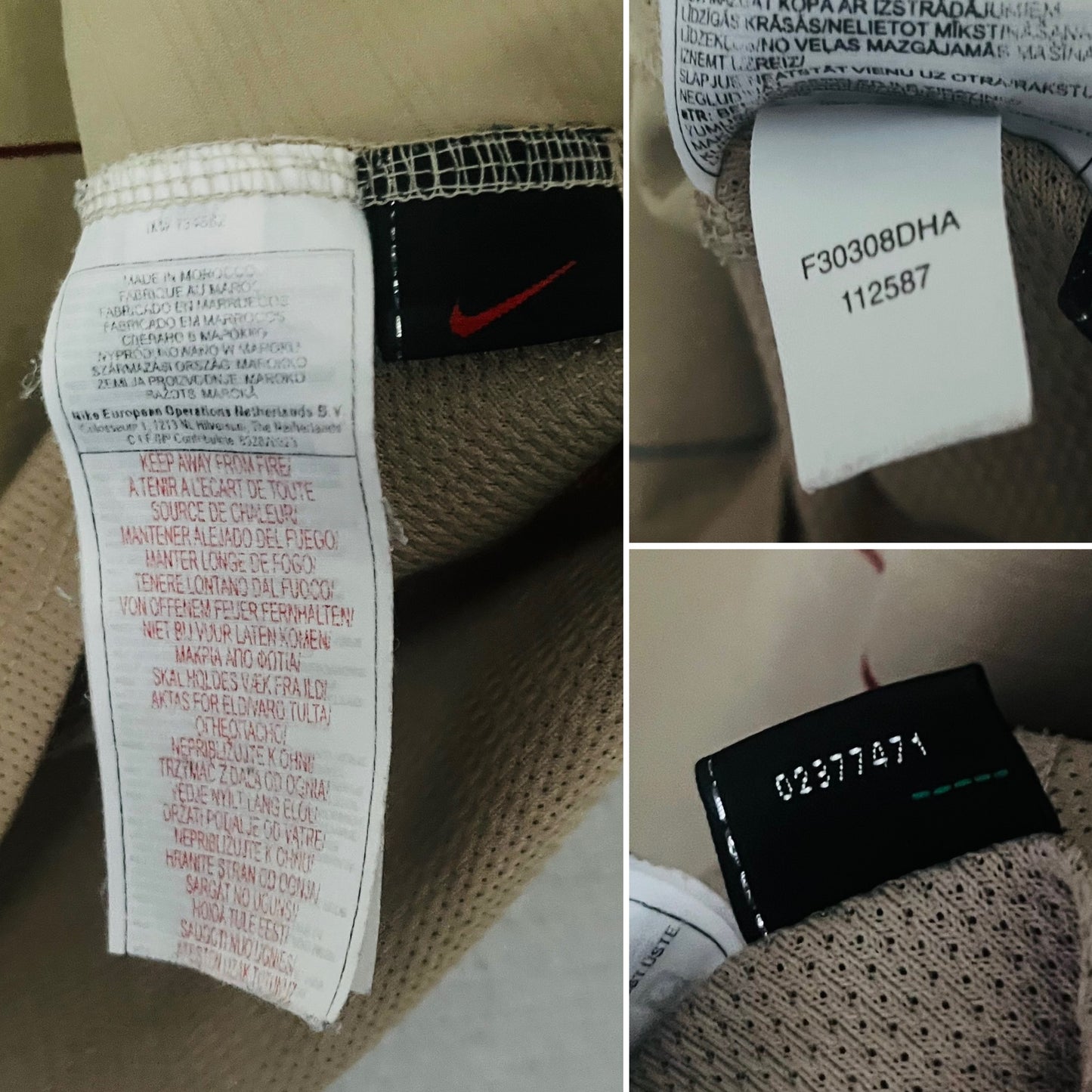 Barcelona away football shirt 2003/05 Ronaldinho Medium