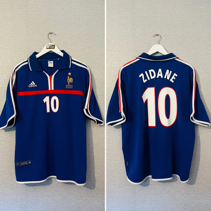 France home football shirt Euro 2000 Zidane XL