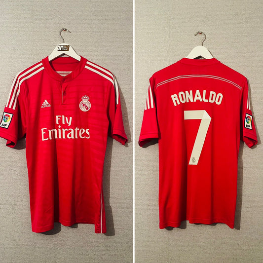 Real Madrid away football shirt 2014/15 CR7 Medium