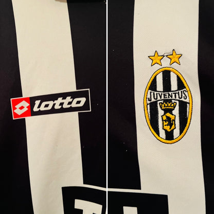 Juventus home football shirt 2000/01 Zidane Large