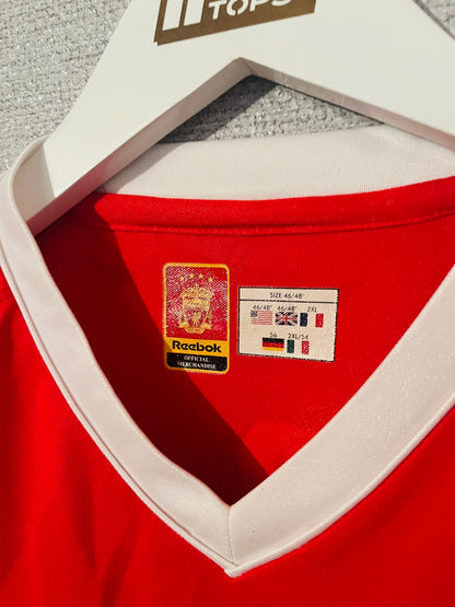 Liverpool home football shirt 2001/03 Gerrard XL