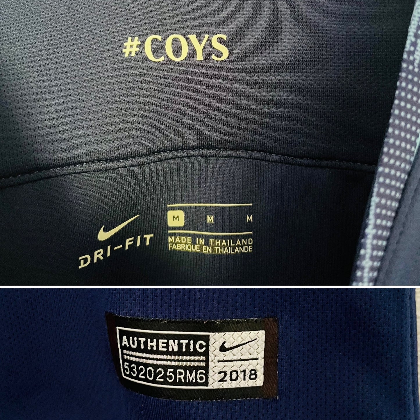 Tottenham Hotspur away football shirt 2018/19 Dembele Medium