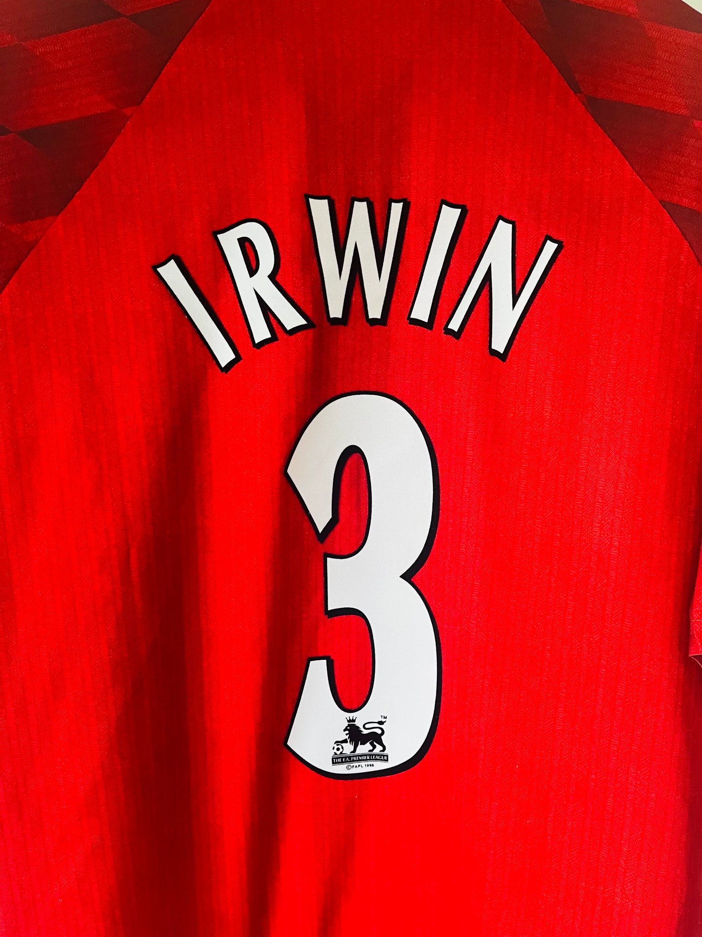 Manchester United home football shirt 1997/98 Irwin XXL