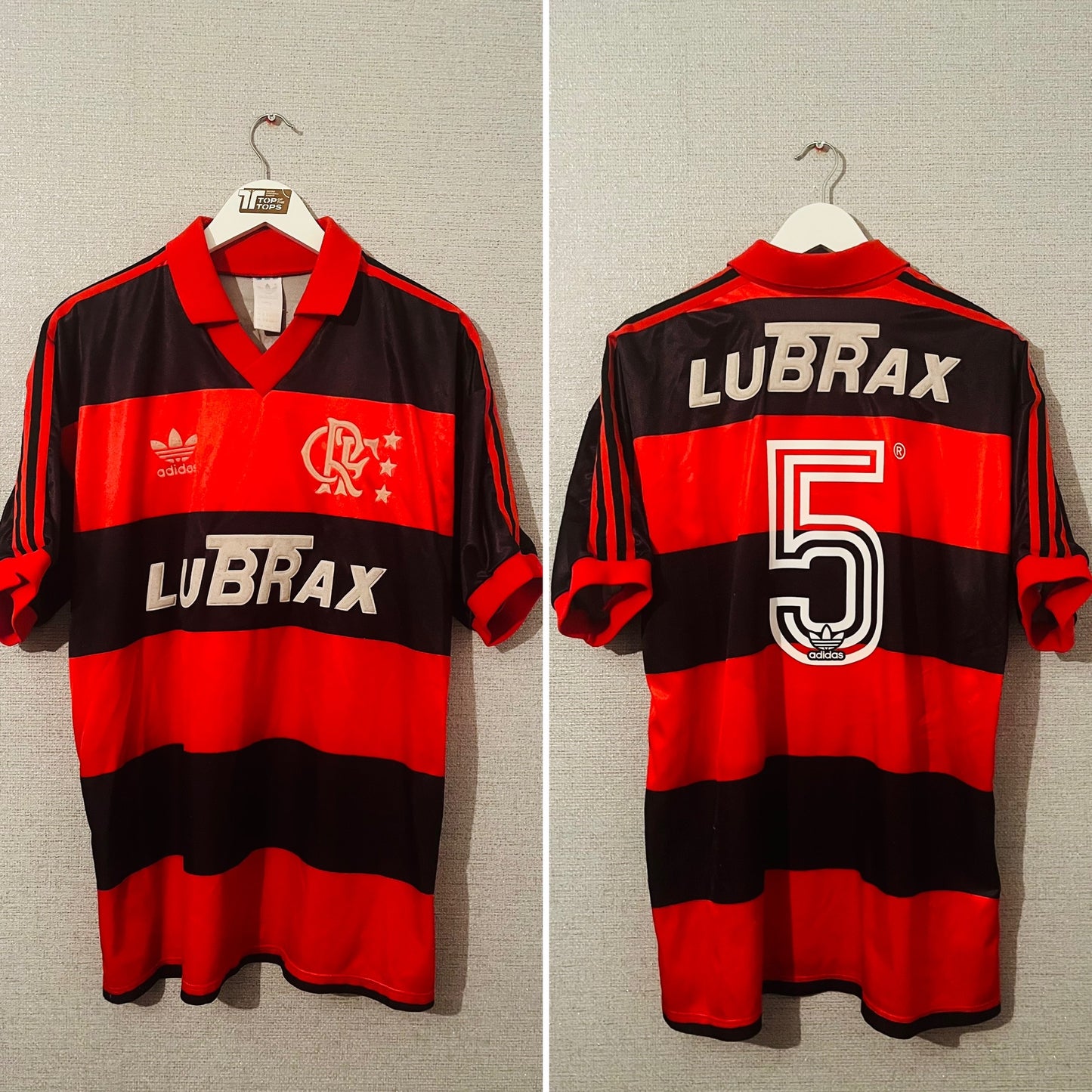 Flamengo home football shirt 1990/92 Large