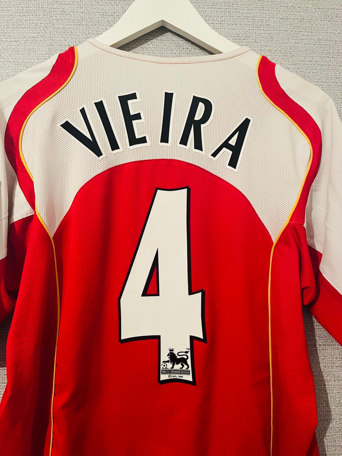 Arsenal home football shirt 2004/05 Vieira Large