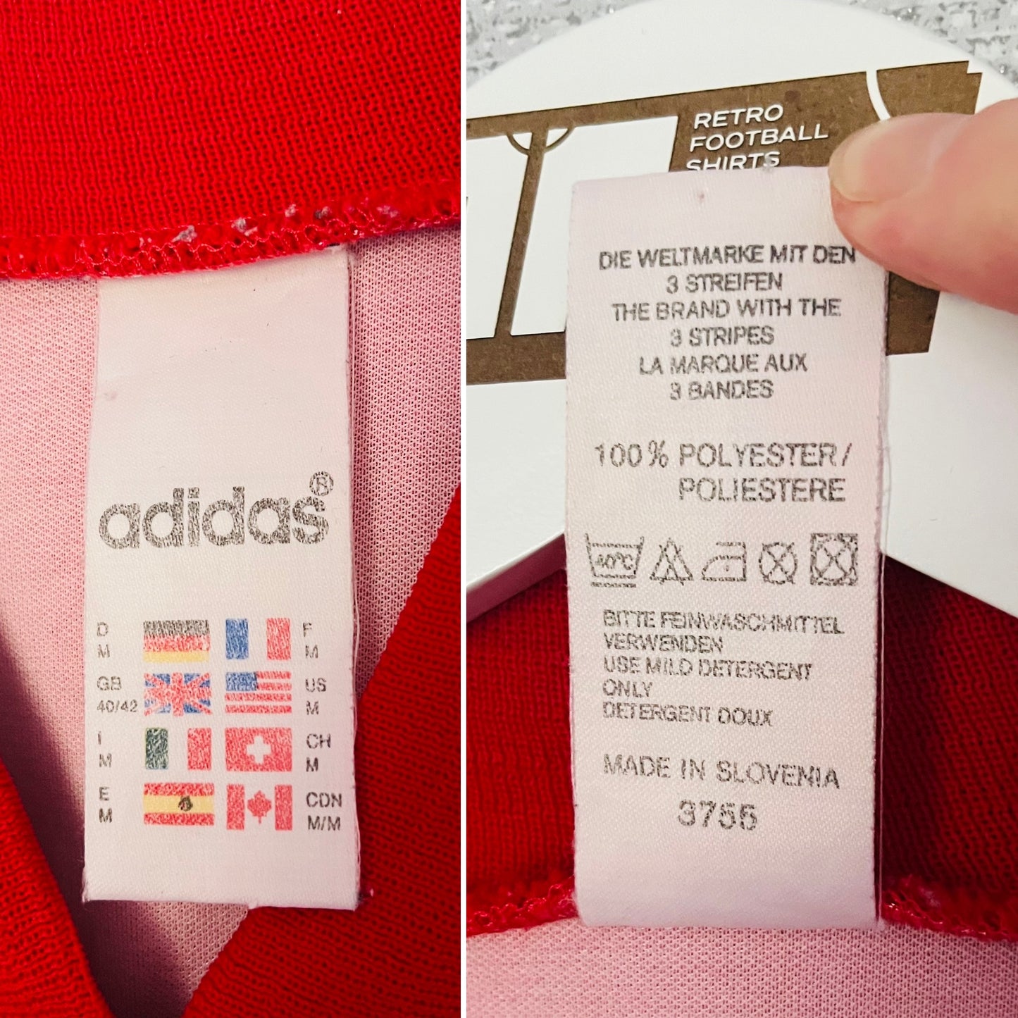 Bayern Munich home football shirt 1991/93 Medium/Large