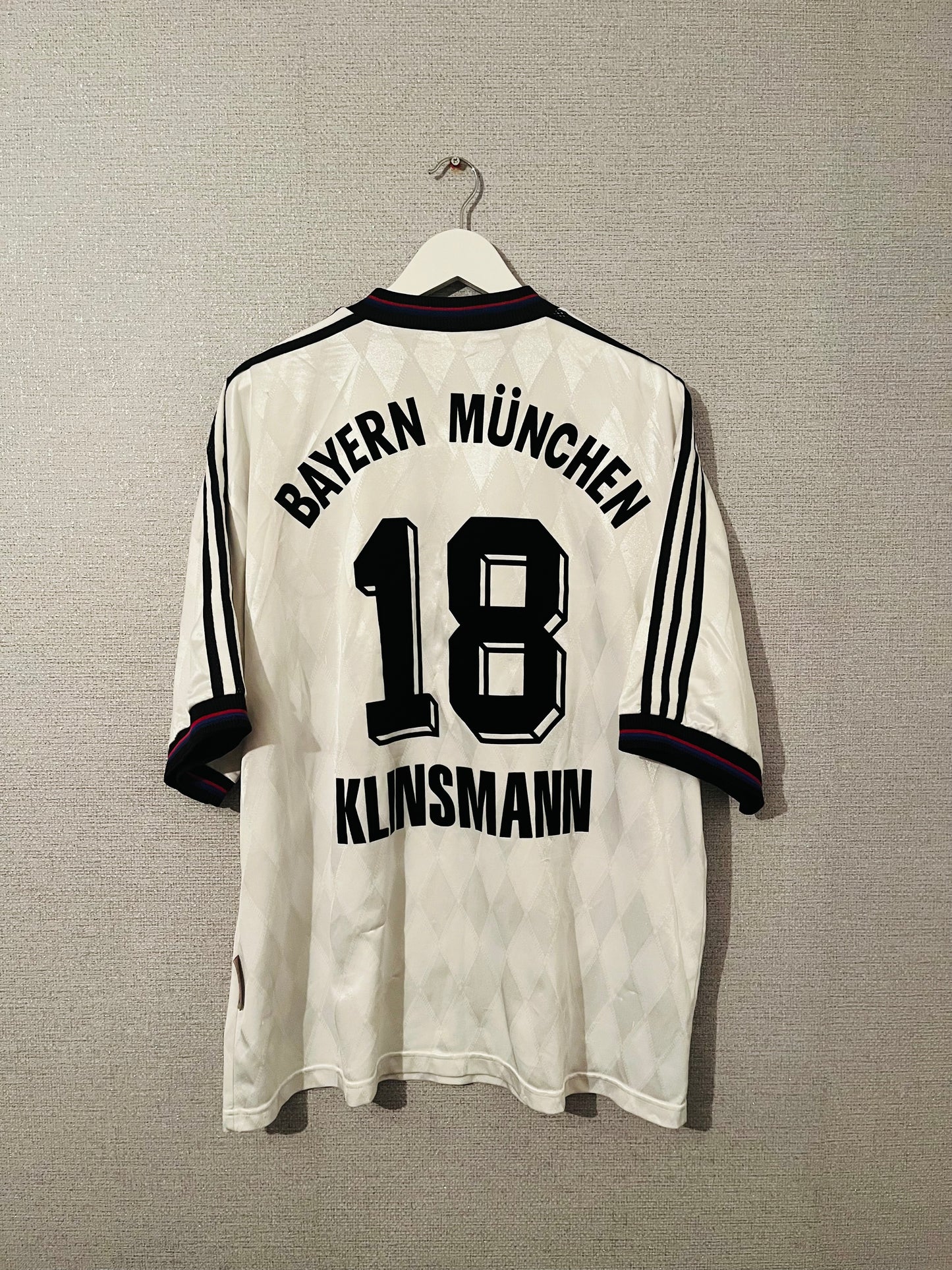 Bayern Munich away football shirt 1996/98 Klinsmann XXL